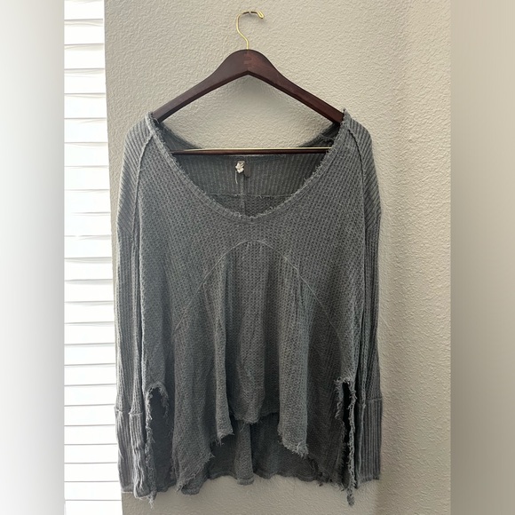Free People Sunset Thermal in grey - Picture 2 of 2